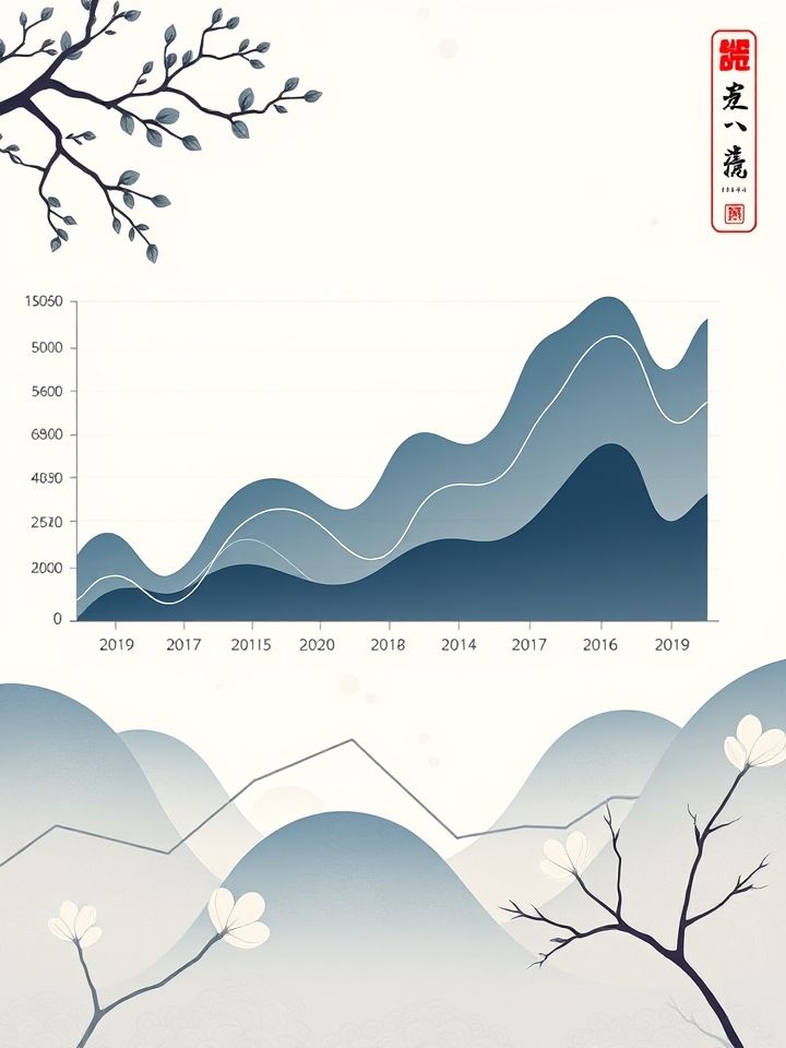 现有加盟商营业数据展示，动态曲线图呈现不同门店季度营收增长情况