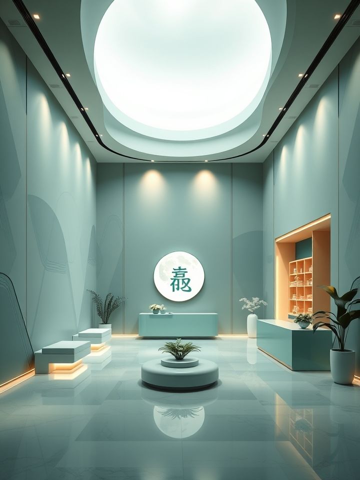 24 小时接听的客服中心实景图