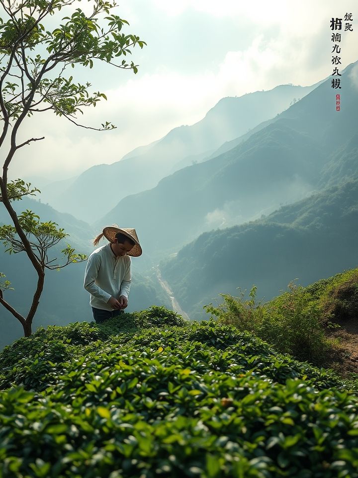 天尖茶是什么茶相关的在湖南安化的云雾深处，