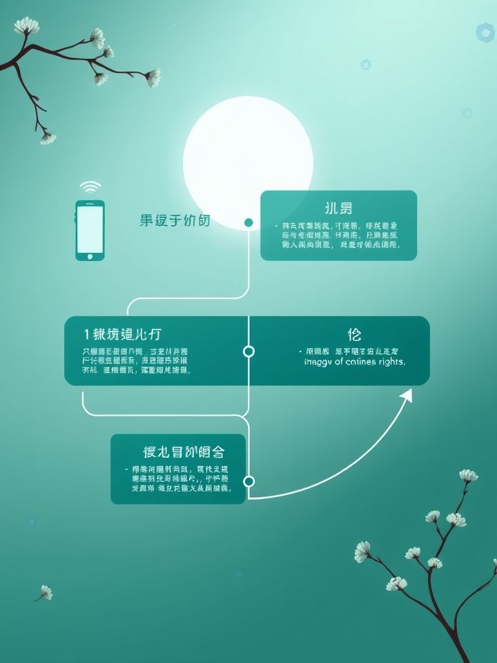 加盟流程示意图，手机提交、总部回访、实地考察、签约培训的递进式设计，可视化加盟流程保障投资者权益