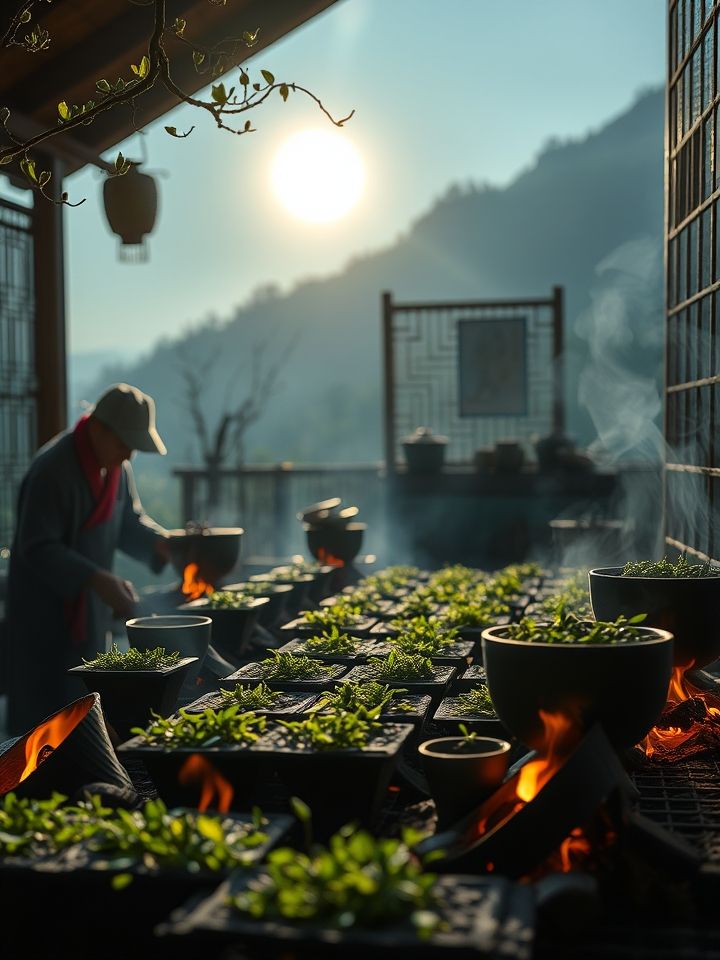 太老银针是什么茶相关的**龙的良方式茶**团队遵循古法工艺，从采摘单芽到日光萎凋，每一道工序都凝聚着匠人对自然的敬畏。炭火