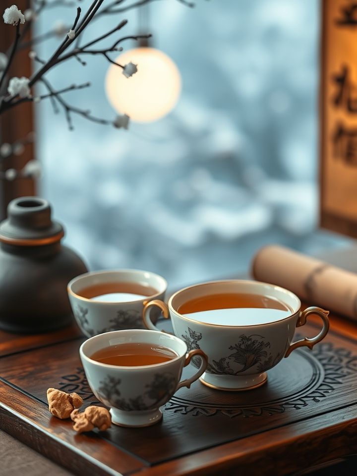 姜茶的茶是什么茶相关的今冬暖意升级，龙的良方式茶匠心推出养生姜茶系列