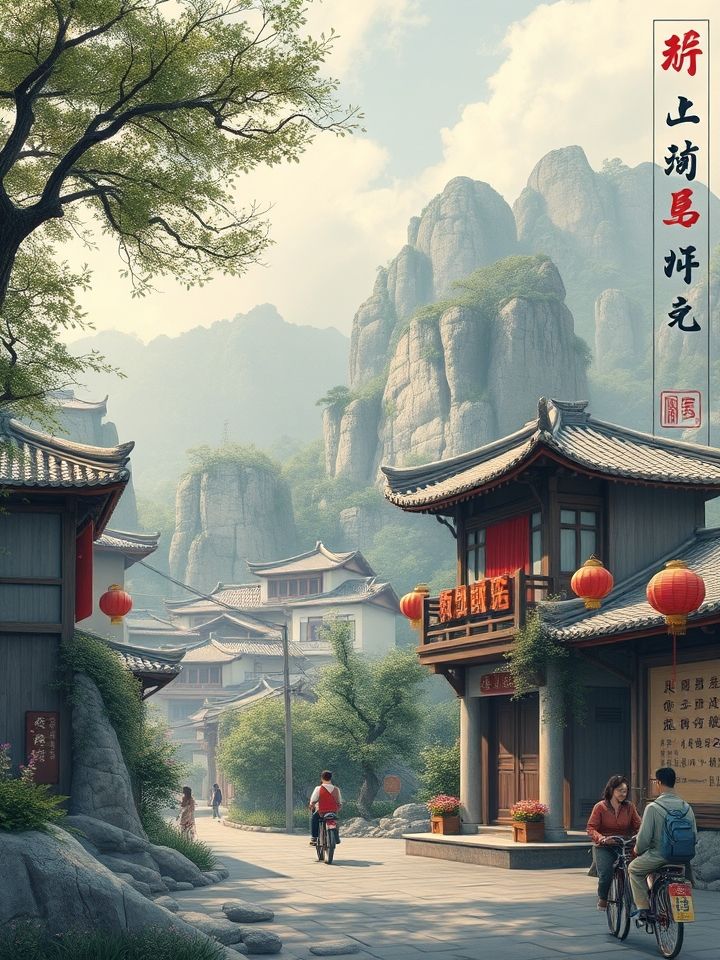 展现品牌年轻化定位与空间设计优势的明亮时尚龙形主题门店外观及顾客手持特色茶饮在门口打卡图片