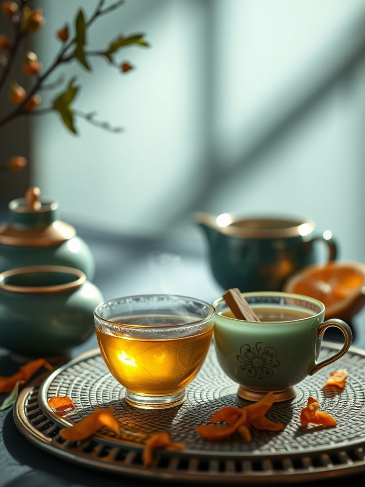 普洱茶加陈皮泡茶的好处相关的 龙的良方式茶：陈皮与普洱的养生协奏，开启健康茶饮新体验 