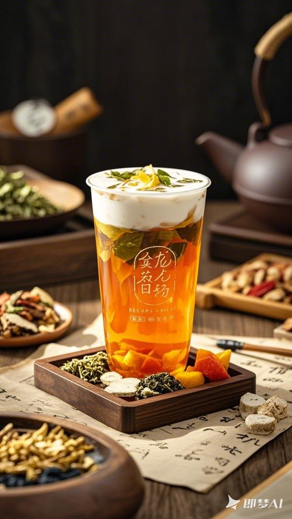 龙的良方茶  以草本为脉弘扬传统中医药文化龙的良方茶创建于甲辰龙年以药食同源健康草本汤底为主打国医金方复配高质营养补充剂现泡原叶茶、鲜牛乳、时令鲜果等兼具食养价值与口感...品牌概况以草本为脉    ... (1).jpeg